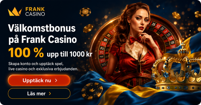 Frank Casino banner